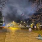 Pożar w centrum Jaworzna