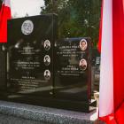 Uroczystość odsłonięcia nowego nagrobka rodziny Pniaków i Paulów 