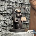 Nowa figurka chomika w Jaworznie - chomik budowniczy