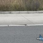 Krawężniki na rondzie