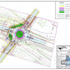 Projekt ronda na ul. Olszewskiego i Jana Pawła II