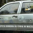 Porzucone wraki samochodów w Pieczyskach