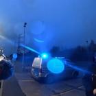 Interwencja policji w Jaworznie. Fot. screen filmu
