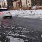 Ślisko na ulicy Wandy