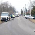 Kolizja na ul. Dąb w Jeleniu