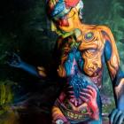 Marian Folga wicemistrzem świata w bodypaintingu. Fot. archiwum prywatne Marian Folga