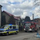 Zadymienie w kominie na ulicy Kasztanowej