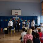 Druga edycja Miejskiego Turnieju Układania Kostki Rubika na czas w Jaworznie. Fot....