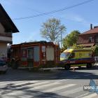 Służby interweniują na ul. Sportowej