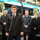 Górnicy przesiadają się na kolej. Fot. Koleje Śląskie