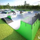 Wizualizacja skateparku na Podłężu