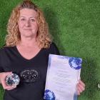 Agnieszka Nędza z nagrodą Diamentowym Czepek 