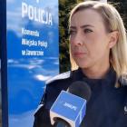 mł. asp. Justyna Wiszowaty - oficer prasowy KMP Jaworzno