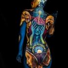 Marian Folga wicemistrzem świata w bodypaintingu. Fot. archiwum prywatne Marian Folga