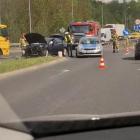 Kolizja na skrzyżowaniu w Jaworznie, przed tzw. wąskim gardłem w kierunku Sosnowca