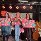 Nagrodzone w konkursie urodzinowym Galeny - Panie  Olga, Kamila i Monika 