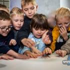 Przedszkolaki z Przedszkola Miejskiego nr 10 z grupy Pszczółki w odwiedzinach w redkacji