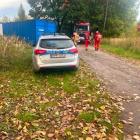 Interwencja służb w Wysokim Brzegu. Fot. Radny Miasta Mysłowice Adrian Panasiuk