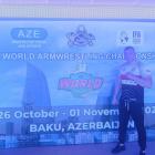  Adrian Zgórzyński na Mistrzostwa Świata w Armwrestlingu