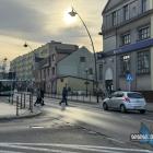 Przejście dla pieszych na ulicy Grunwaldzkiej