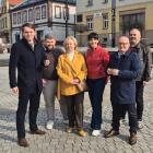 Wielkanocna zupa dla potrzebujących na Rynku w Jaworznie 