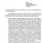 Odpowiedź Nadleśnictwa Chrzanów