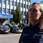 Mł. asp. Justyna Wiszowaty - oficer prasowy KMP Jaworzno