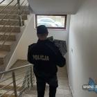 Policjanci z KMP Jaworzno w hospicjum