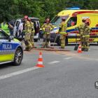 Zdarzenie drogowe na ul. Martyniaków w Jaworznie