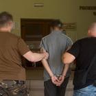 Trzech młodych mężczyzn zatrzymanych za podpalenie 17-latka. Fot. KMP Jaworzno