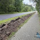 Prace nad montażem nowego oświetlenia ulicznego