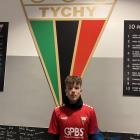 Zawodnik KS Zgoda Byczyna na testach w GKS Tychy. Fot. KS Zgoda Byczyna
