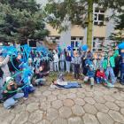 Niebieskie Igrzyska w SP 18 – edukacja przez doświadczenie i wspólnotę. Fot. SP 18...