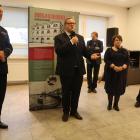 Insp. dr. Piotr Uwijała oraz Pan Adrian Rams. Fot: Komenda Główna Policji