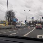 Przejazd na czerwonym świetle powodem stłuczki na skrzyżowaniu. Fot. Patrycja Koprzak