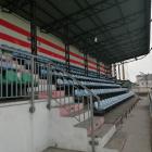 Trybuna główna stadionu Szczakowianki Jaworzno przy ul. Kościuszki 1 w Szczakowej