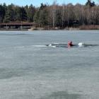 Szkolenie służb nad Zalewem Sosina. Fot. KMP Jaworzno