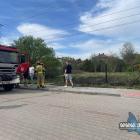 Pożar trawy na Pszczelniku