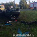 Wypadek na obwodnicy - Jaworzno. 