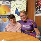 Gabrysia i jej mama Urszula Pluta