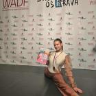 Emilia Czuper wicemistrzynią Europy w tańcu współczesnym. Fot. archiwum prywatne