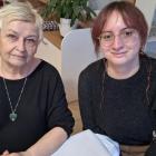 Gabriela Wróbel i Angelika Majta (członek Jaworznickiego Oddziału TOZ-u)