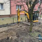 Budują chodnik przy ulicy Jaśminowej