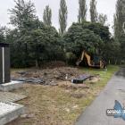Nowe kolumbaria na cmentarzu komunalnym Wilkoszyn