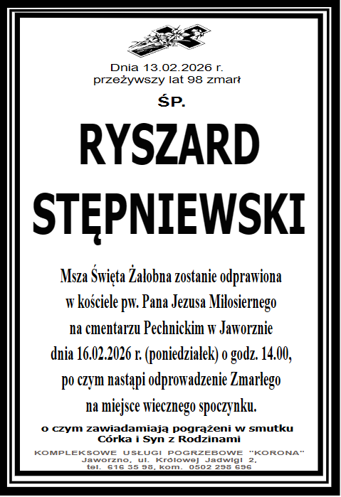RYSZARD STĘPNIEWSKI