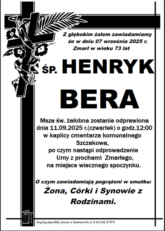 HENRYK BERA