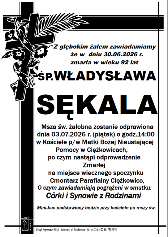WŁADYSŁAWA SĘKALA