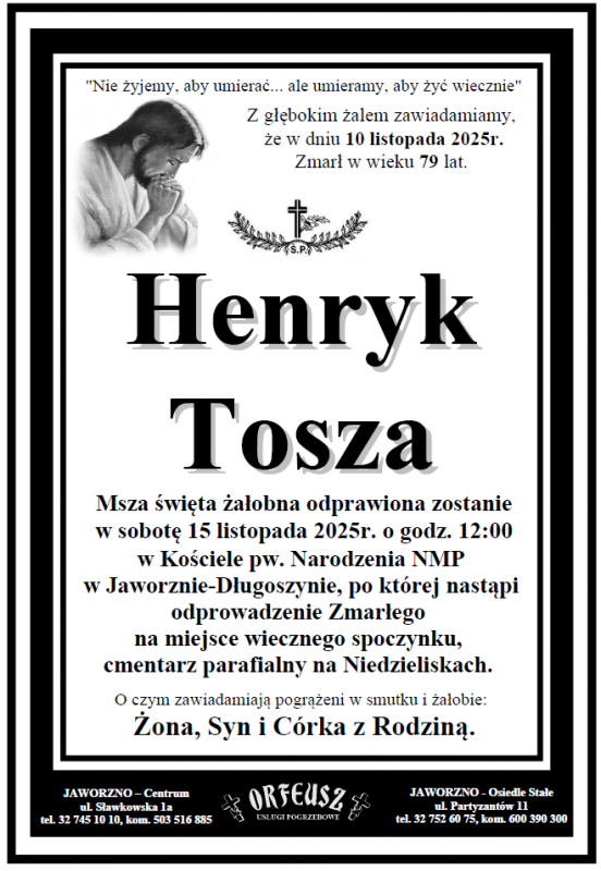 HENRYK TOSZA