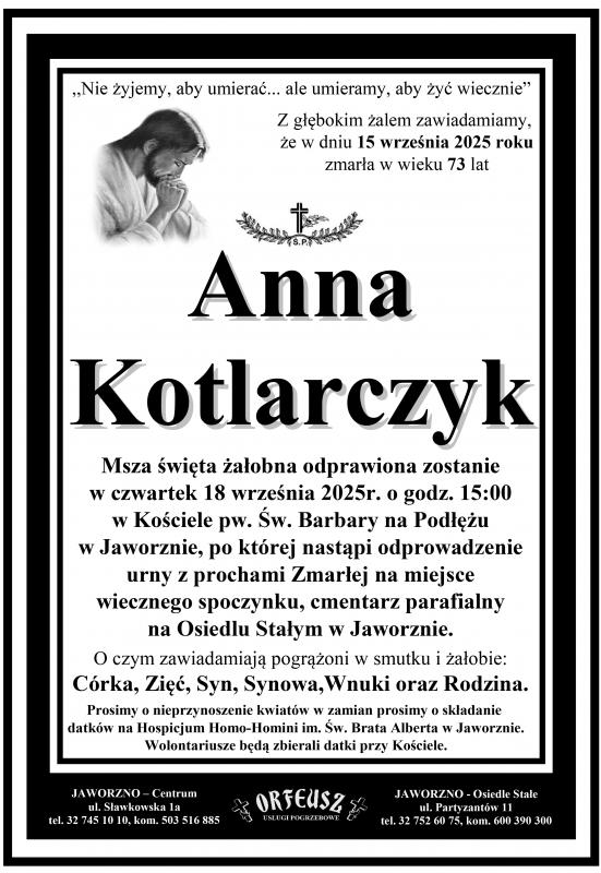 ANNA KOTLARCZYK