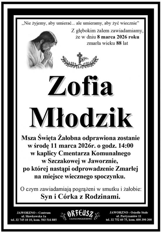 ZOFIA MŁODZIK
